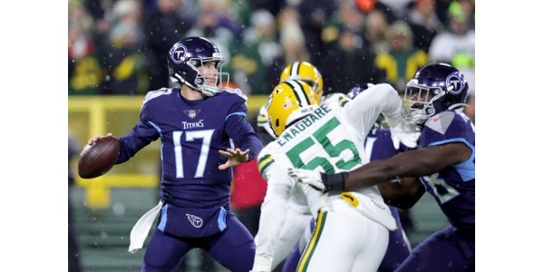Samma match 7-vinst för Tennessee Titans och Green Bay Packers Samma match 7-vinst för Tennessee Titans och Green Bay Packers
